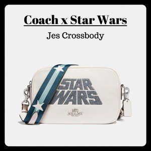 Star Wars X Coach Jes Crossbody With Glitter Motif